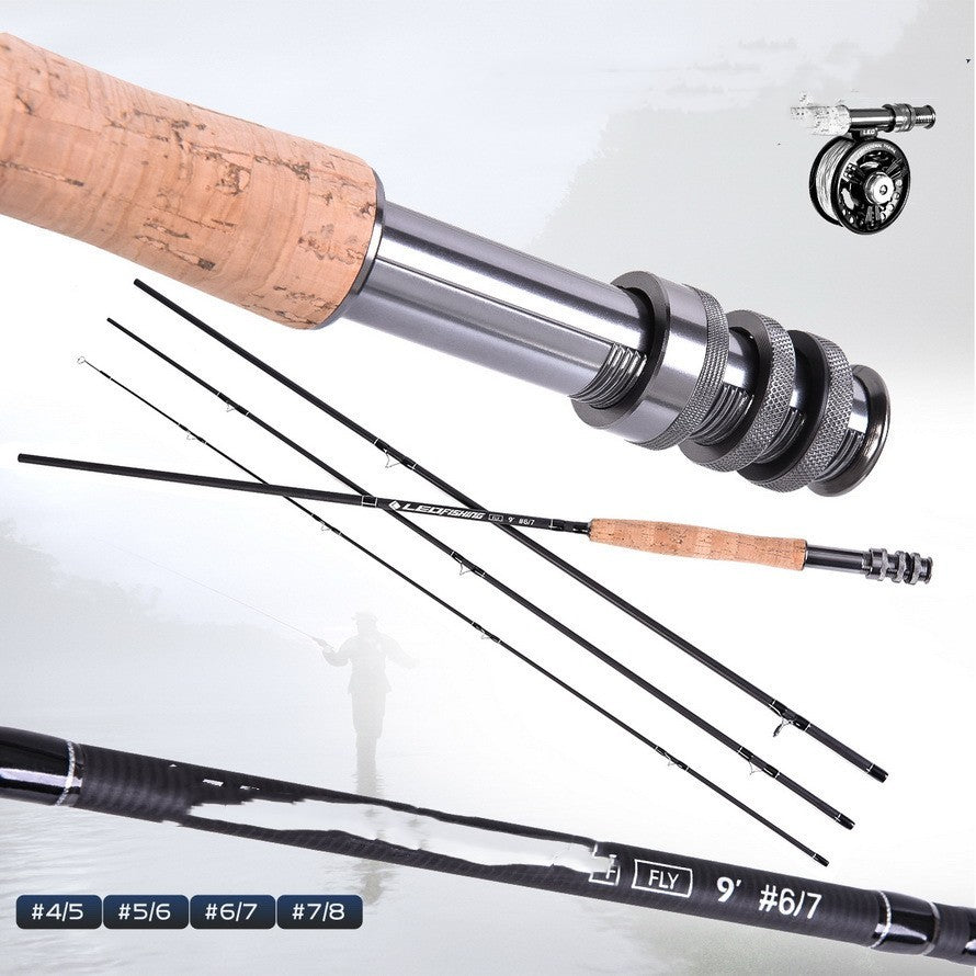 Unleash Your Fishing Adventure with the Canvas Portable Fly Fishing Rod Bag Reel Combo